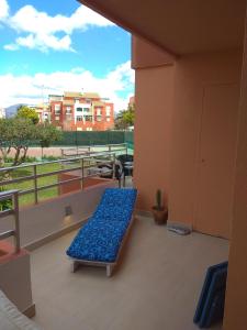 Balkon lub taras w obiekcie Apartamento a 150 metros del Mar, parking y Wifi