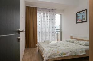 Lova arba lovos apgyvendinimo įstaigoje Apartment Pansy Montenegro KO Budva