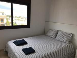 Posteľ alebo postele v izbe v ubytovaní Adosado en residencial