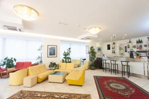 A seating area at Hotel Imperiale