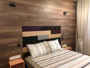 Cama ou camas em um quarto em Wave Holiday Home