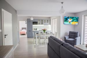 Posezení v ubytování Apart Harmony - Apartamenty Baltic Harmony