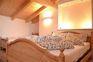 Postel nebo postele na pokoji v ubytování Casa Chatrian