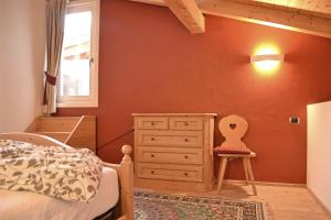Postel nebo postele na pokoji v ubytování Casa Chatrian
