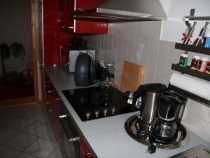 Een keuken of kitchenette bij Ferienwohnung Christa