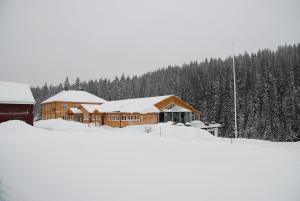 Kleivstua Hotel near Krokskogen v zimě