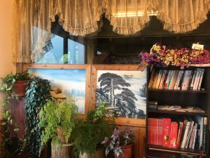 The library in the homestay