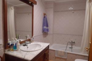 A bathroom at Casa Esperanza