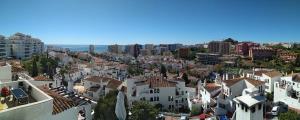 A general view of Benalmádena or a view of the city taken from Az apartmant
