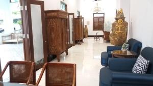 A seating area at Griya Asih