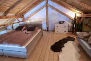 Postel nebo postele na pokoji v ubytování Private Luxury Chalet