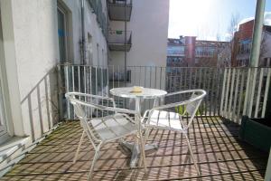 Balkón nebo terasa v ubytování Hotel Ahrberg Viertel
