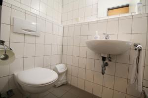 Koupelna v ubytování Hotel Ahrberg Viertel