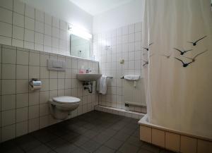 Koupelna v ubytování Hotel Ahrberg Viertel