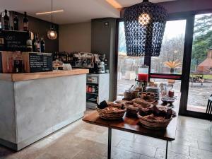 Kuchyň nebo kuchyňský kout v ubytování AgriHotel Villa Ambra