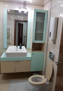 Phòng tắm tại Luxe Apartment
