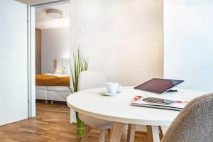 Ліжко або ліжка в номері Oliver Apartments | contactless check-in