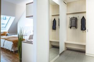 Ліжко або ліжка в номері Oliver Apartments | contactless check-in