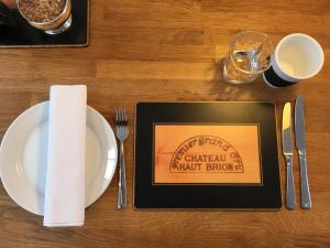 Certifikát, hodnocení, plakát nebo jiný dokument vystavený v ubytování Warborough B&B
