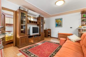 TV a/nebo společenská místnost v ubytování Apartment Noa Opatija