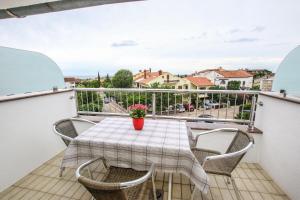 Ein Balkon oder eine Terrasse in der Unterkunft Guest House Katarina