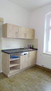 Kuchyň nebo kuchyňský kout v ubytování Ferienwohnung "Möller" + 18 fotografií
