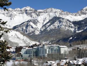 山景或在度假酒店看到的山景
