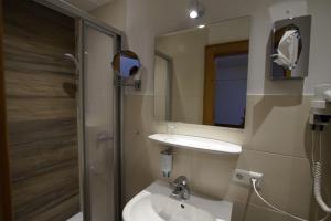 Koupelna v ubytování Hotel Gasthof Jägerhaus