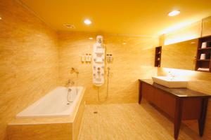 Bathroom sa Kindness Hotel - Yuanlin
