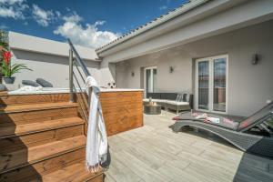 Posezení v ubytování Savvas Luxury Suites