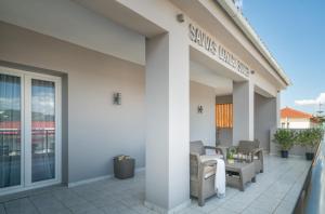 Posezení v ubytování Savvas Luxury Suites