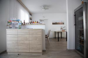 Gästehaus Pusztablick tesisinde mutfak veya mini mutfak