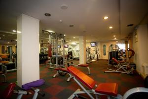 O centro de fitness e/ou as comodidades de fitness de Hotel Colosseo & Spa