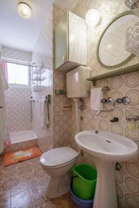 Koupelna v ubytování Apartman Željka