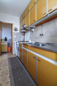 Kuchyň nebo kuchyňský kout v ubytování Apartman Željka