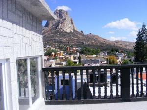 En balkon eller terrasse på Hotel Don Porfirio