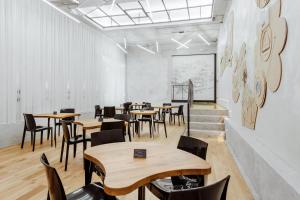 Posedenie v ubytovaní Smarthotel Nezvalova Archa