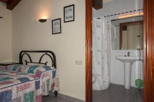 Voodi või voodid majutusasutuse Can Pau toas