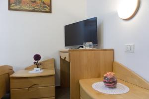 TV a/nebo společenská místnost v ubytování Restaurant and rooms Kotlar