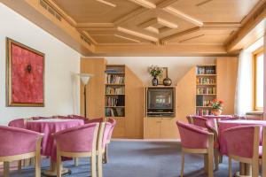 Knihovna v bed and breakfast