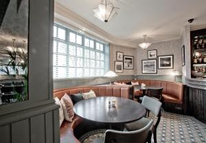 Dining area at the hotel 