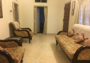 Posezení v ubytování Padamadan homestay