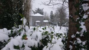 Objekt Knockaderry House zimi
