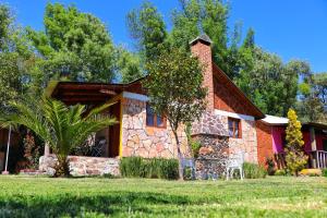 Zahrada ubytování Cabañas Cumbres de Aguacatitla