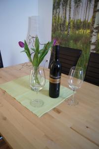 Nápoje v ubytovaní Riegler`s Weinhof