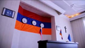 TV a/nebo společenská místnost v ubytování Royal Boutique Hotel on Kievyan + 37 fotografií