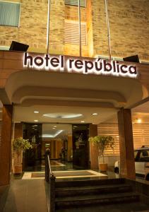 Vstupní hala nebo recepce v ubytování Hotel Republica