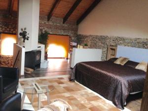 Posteľ alebo postele v izbe v ubytovaní Estudio Sonido y Jacuzzi