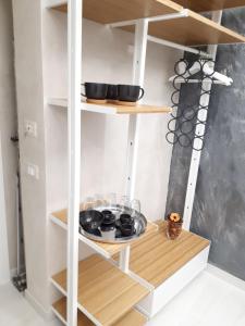 Kuchnia lub aneks kuchenny w obiekcie Silver house