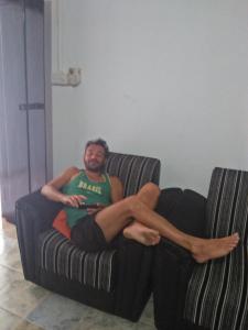 Area soggiorno di Kingfisher Hostel